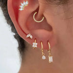 Boucles d'oreilles fantaisie en Acier Inoxydable - L'Or Secret